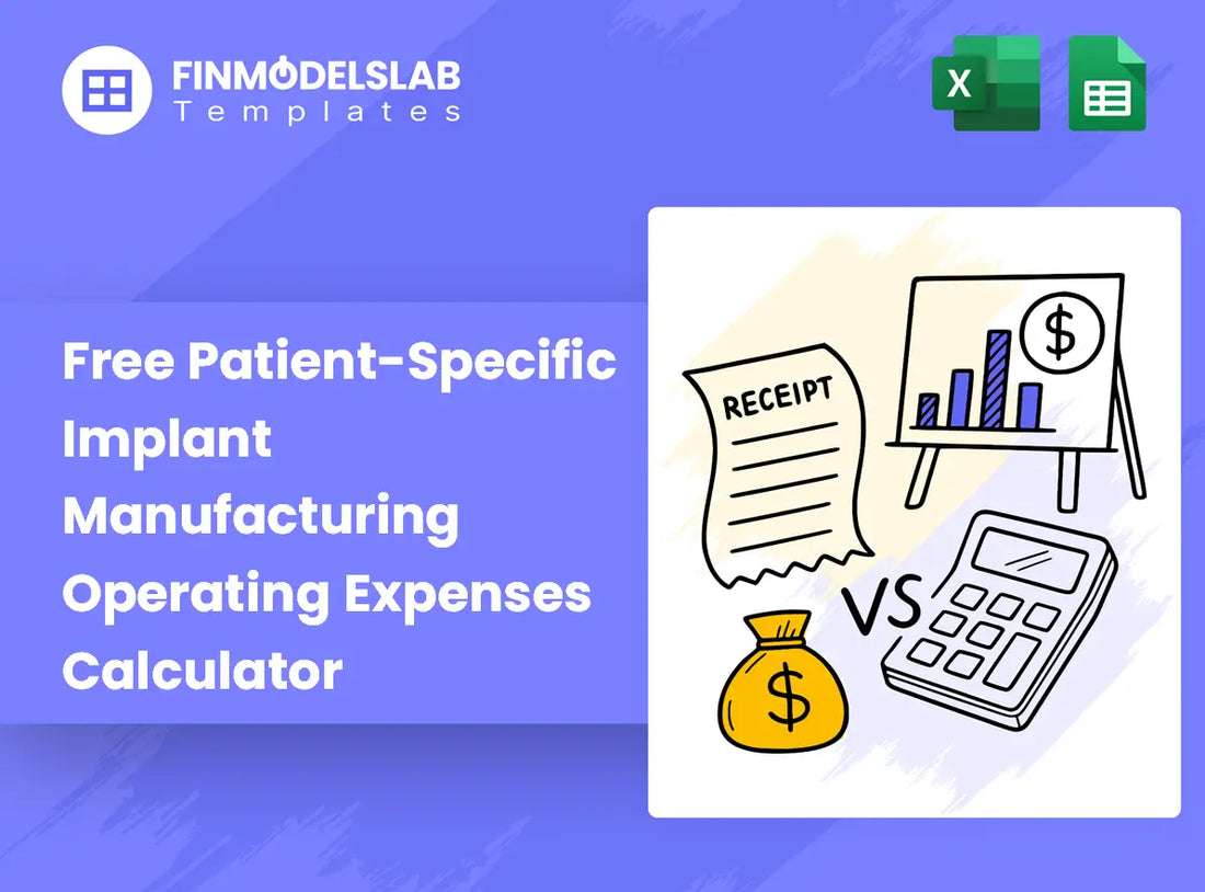 Patient Specific Implant Running Expenses