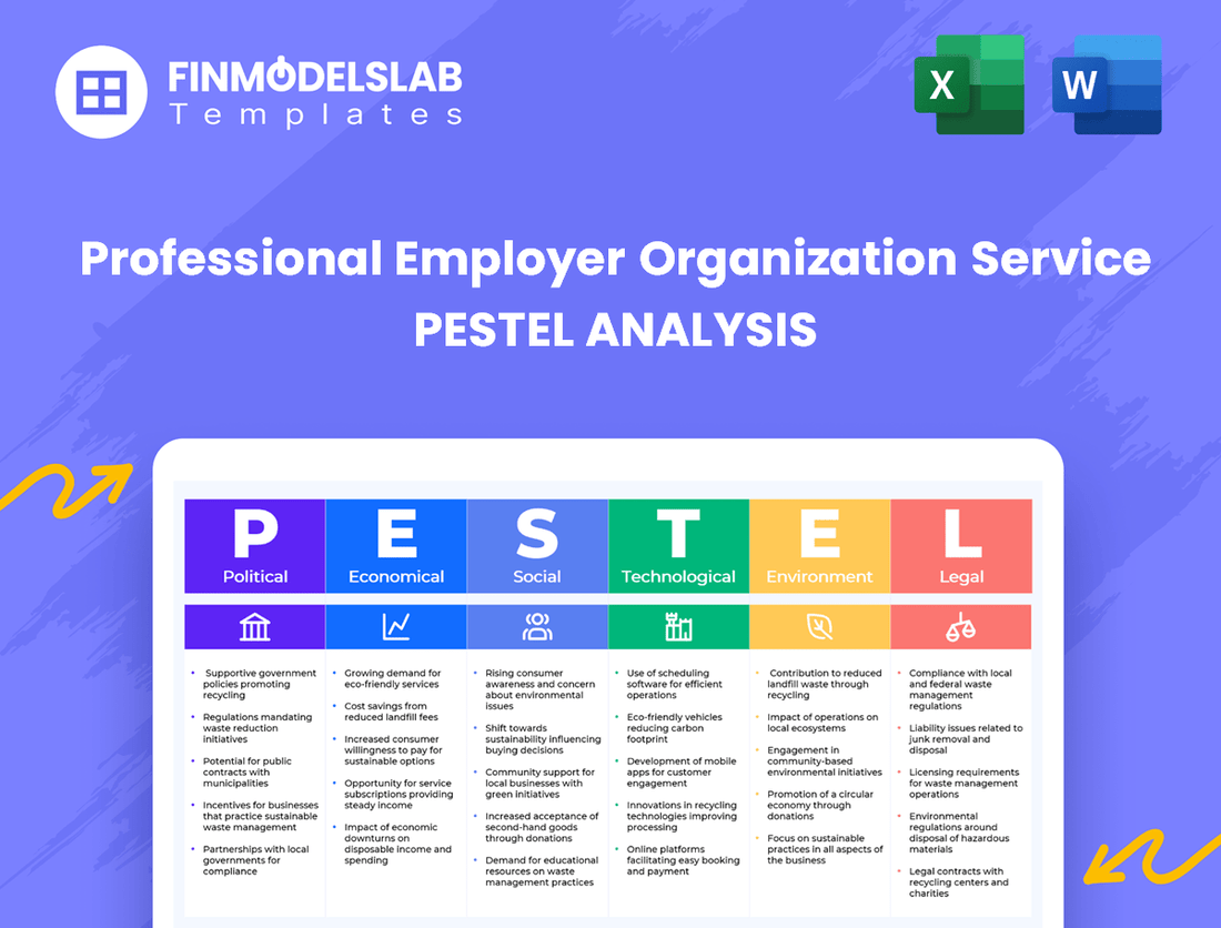 Professional Employer Organization Service PESTEL Analysis