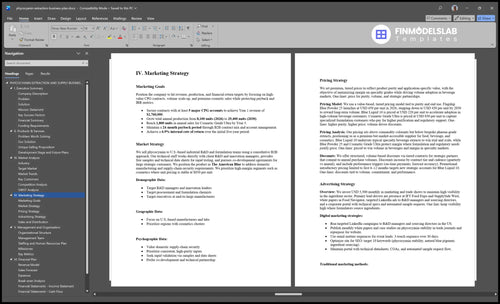phycocyanin extraction business plan marketing plan financialmodelslab