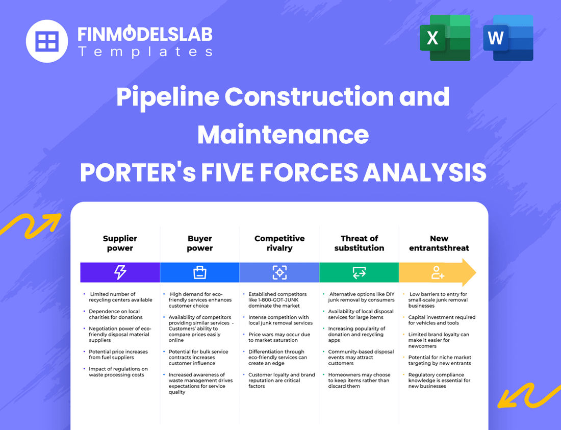 Pipeline Construction and Maintenance Porter