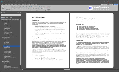 plant growth chamber business plan marketing plan financialmodelslab