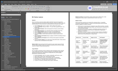 pole barn construction business plan marketing analysis financialmodelslab