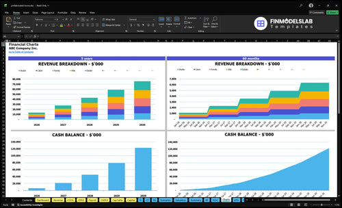 prefabricated home financial model charts financialmodelslab