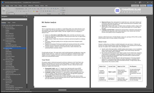 rare coins currency business plan marketing analysis financialmodelslab