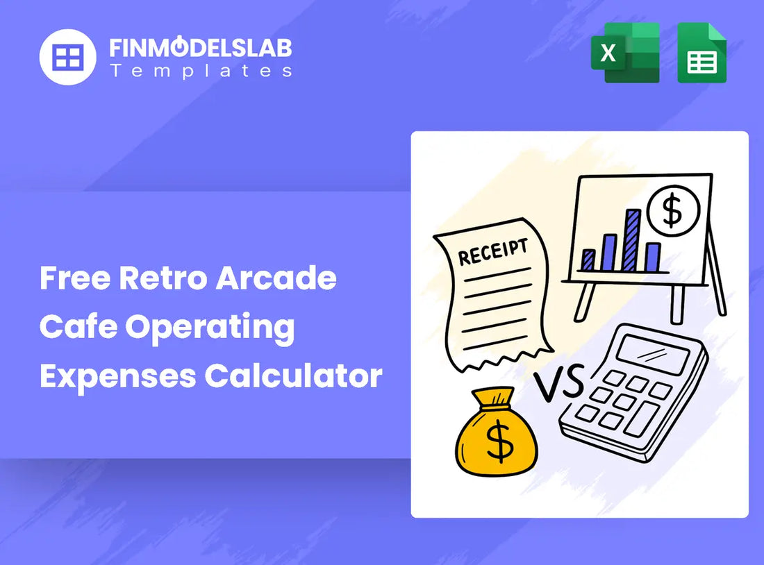 Retro Arcade Gaming Cafe Running Expenses