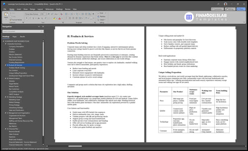 scavenger hunt business plan product financialmodelslab