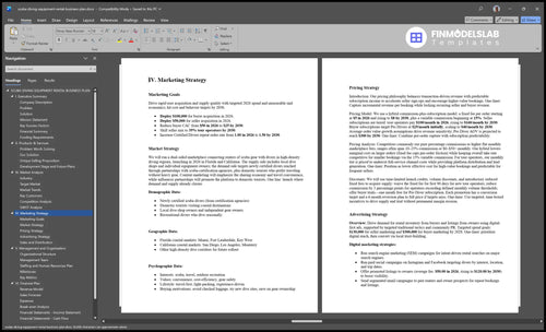 scuba diving equipment rental business plan marketing plan financialmodelslab