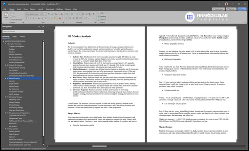 shoe store business plan marketing analysis financialmodelslab