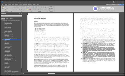skip tracing business plan marketing analysis financialmodelslab