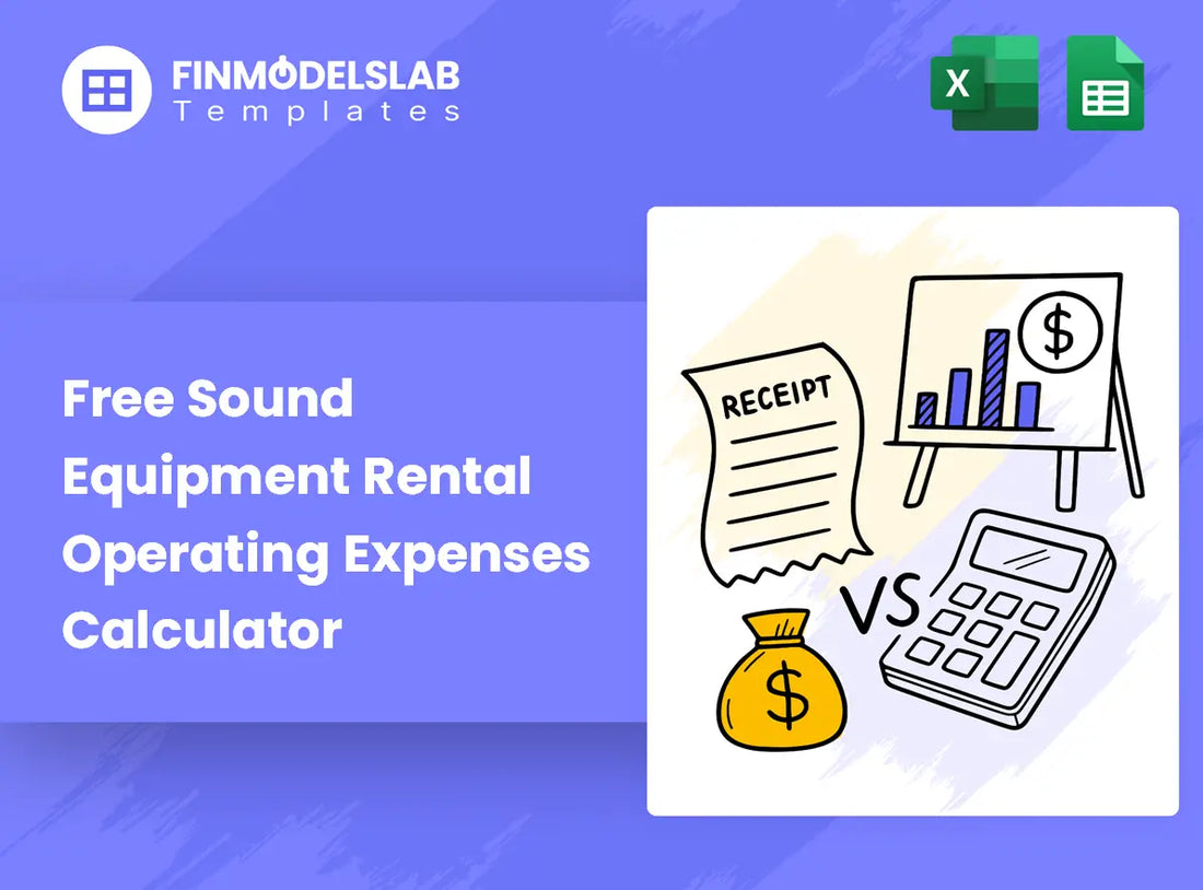 Sound Or Music Equipment Renting Running Expenses