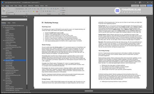 space agriculture business plan marketing plan financialmodelslab