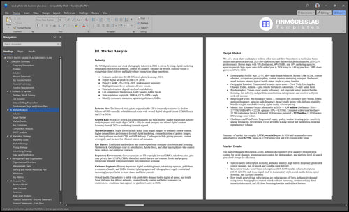 stock photo site business plan marketing analysis financialmodelslab