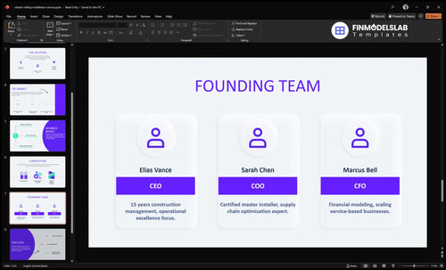 stretch ceiling installation service team slide financialmodelslab