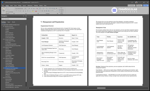 sunflower farming business plan management financialmodelslab