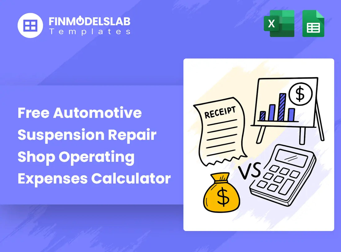Suspension Repair Shop Running Expenses