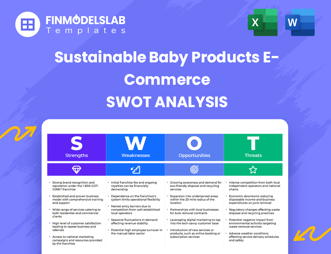 Sustainable Baby Products E-Commerce Business SWOT Analysis