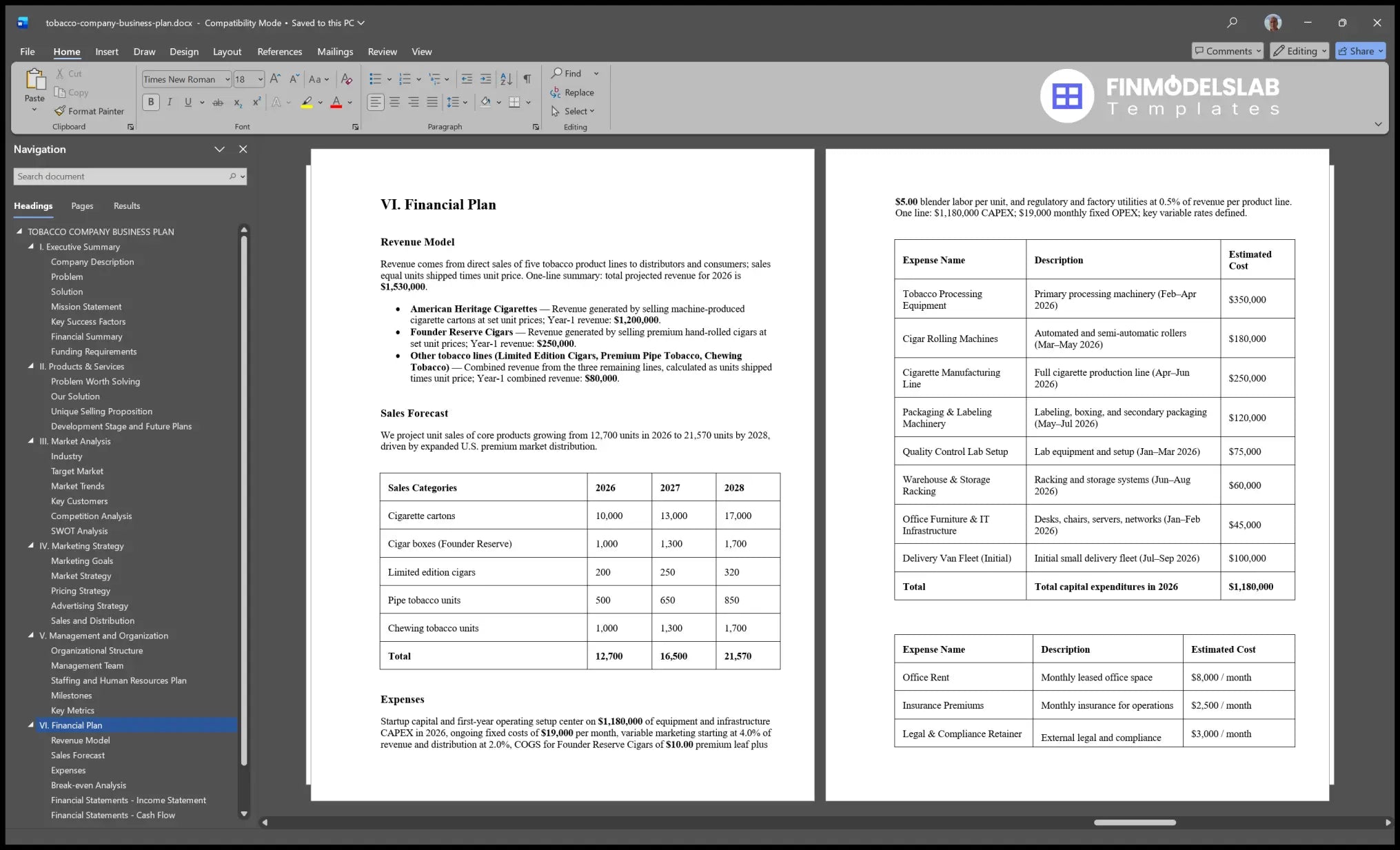 cigarette business plan e Tobacco Industry Pricing Strategies -