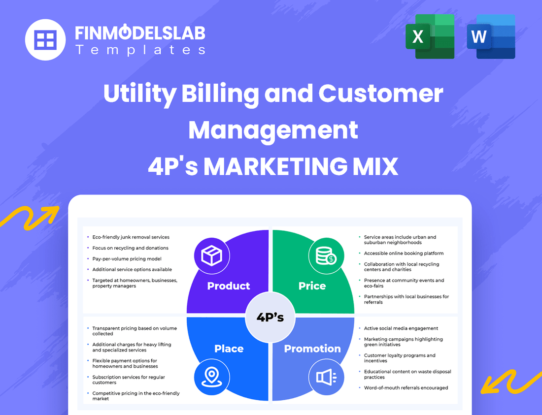 Utility Billing and Customer Management Marketing Mix