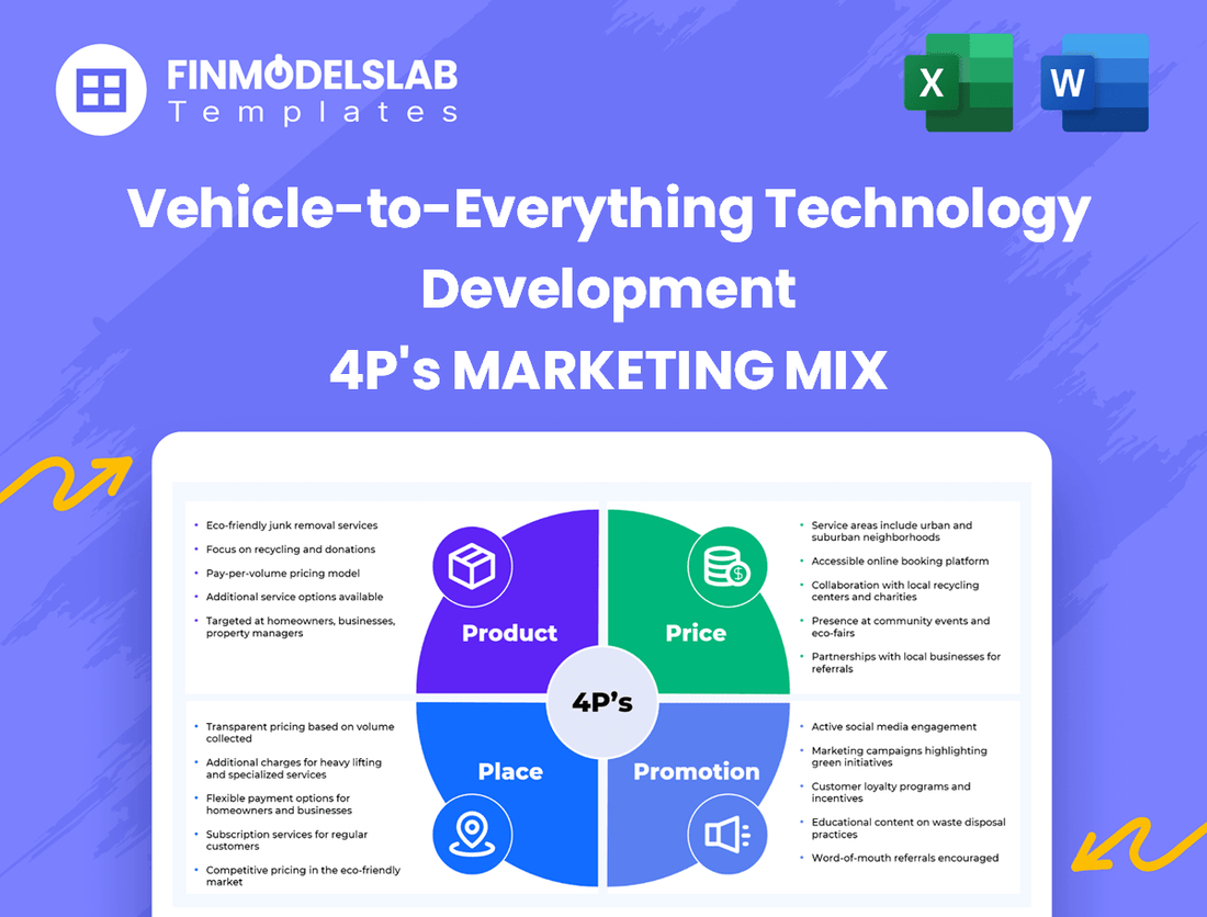 Vehicle-to-Everything Technology Development Marketing Mix
