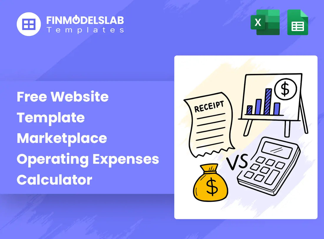 Website Template Sales Running Expenses