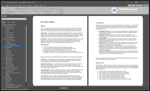 wine cellar business plan marketing analysis financialmodelslab
